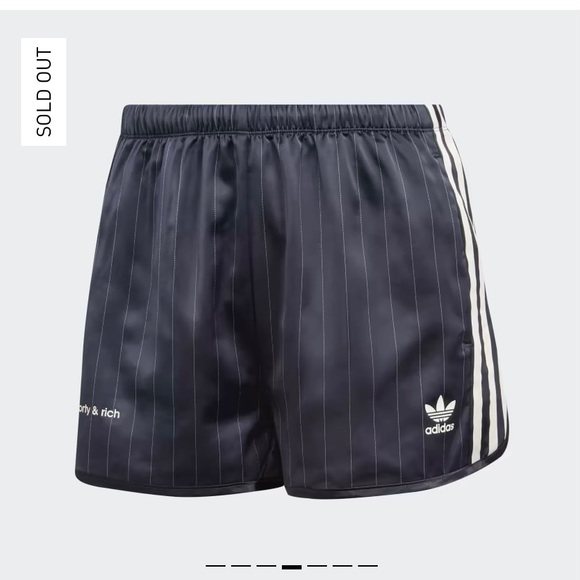 Sporty & Rich x Adidas Shorts in Navy - Picture 1 of 5